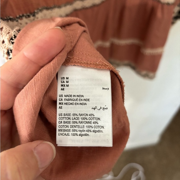 INC International Concepts dress boho crochet - Picture 12 of 13